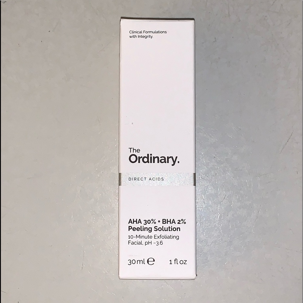 THE ORDINARY AHA 30% + BHA 2% PEELING SOLUTION NIB